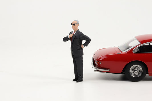 1:18 KK-Scale Figur Enzo Ferrari Figuren Resin bemalt / ohne Fahrzeug