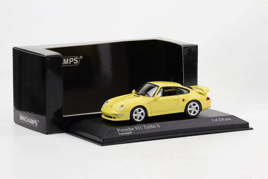 1:43 Minichamps Porsche 911 993 Turbo S 1998 Pastellgelb