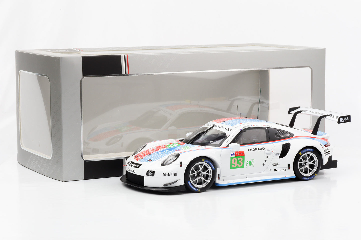 1:18 Porsche 911 991 RSR #93 Porsche GT Team 3rd LMGTE 24h Le Mans 2019 IXO
