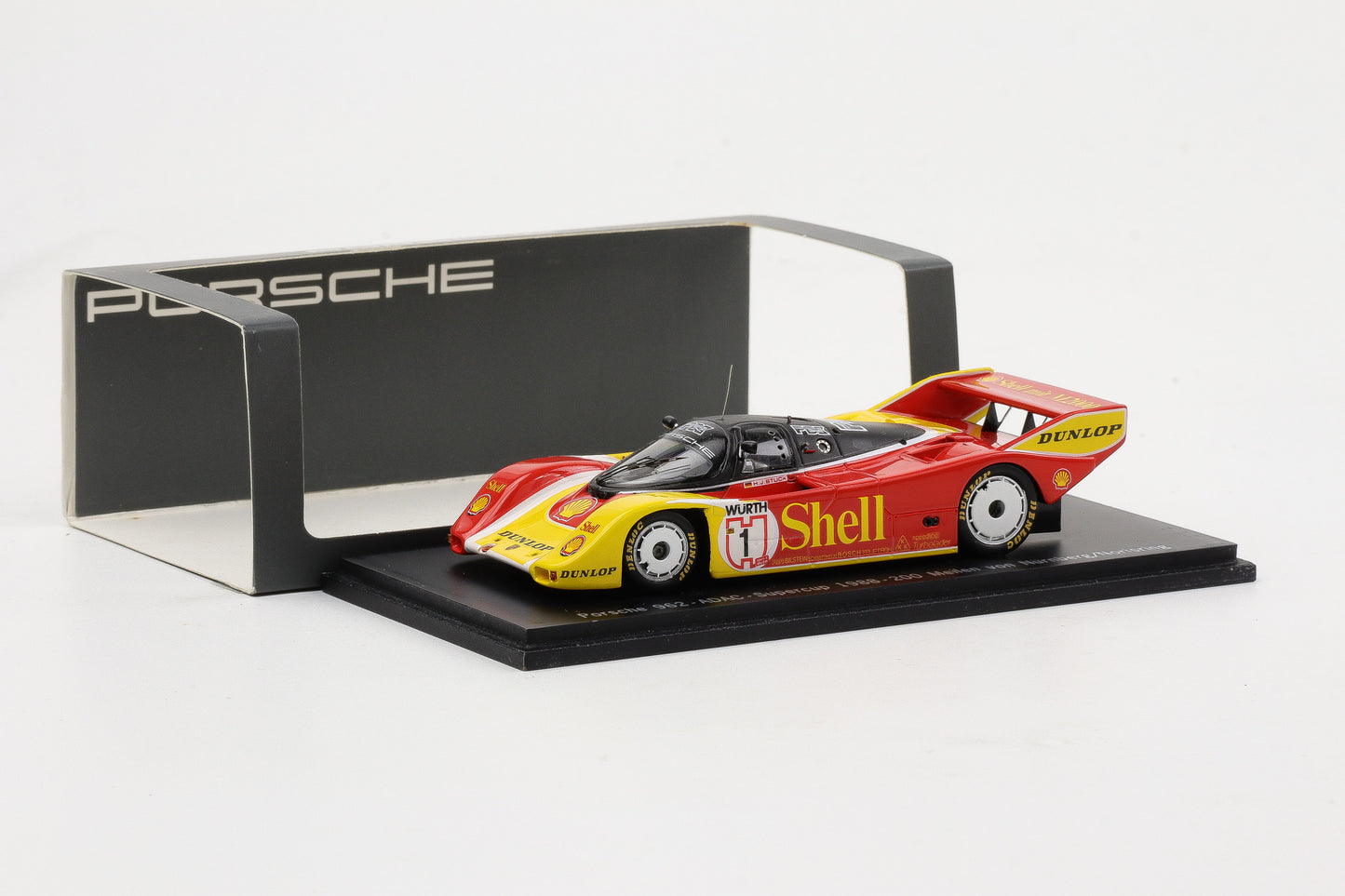 1:43 Spark Porsche 962 ADAC Supercup 1988 #1 200 Meilen Nürnberg/Norisring