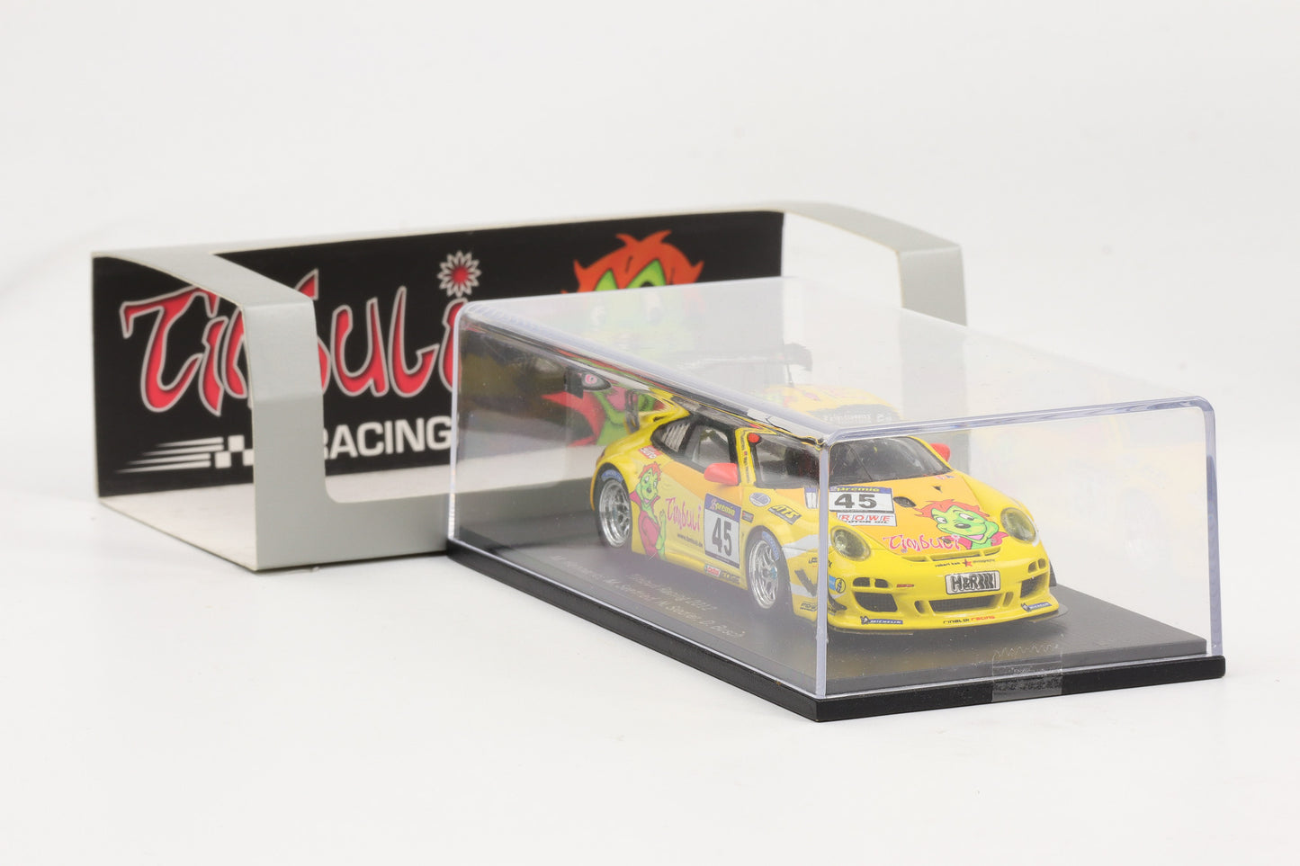 1:43 Spark Porsche 911 GT3 R #45 Timbuli Racing 2012 Museum Promo RARE