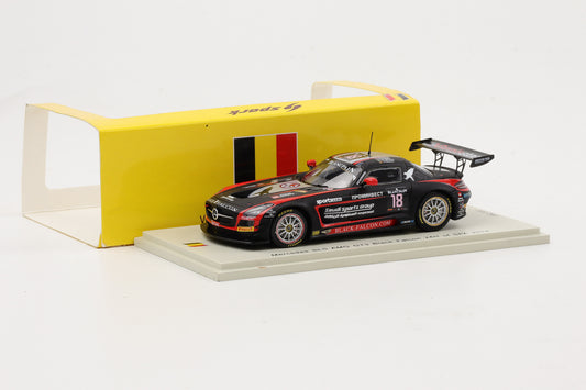 1:43 Spark Mercedes-Benz SLS AMG GT3 Black Falcon 24h Spa 2014 SB085