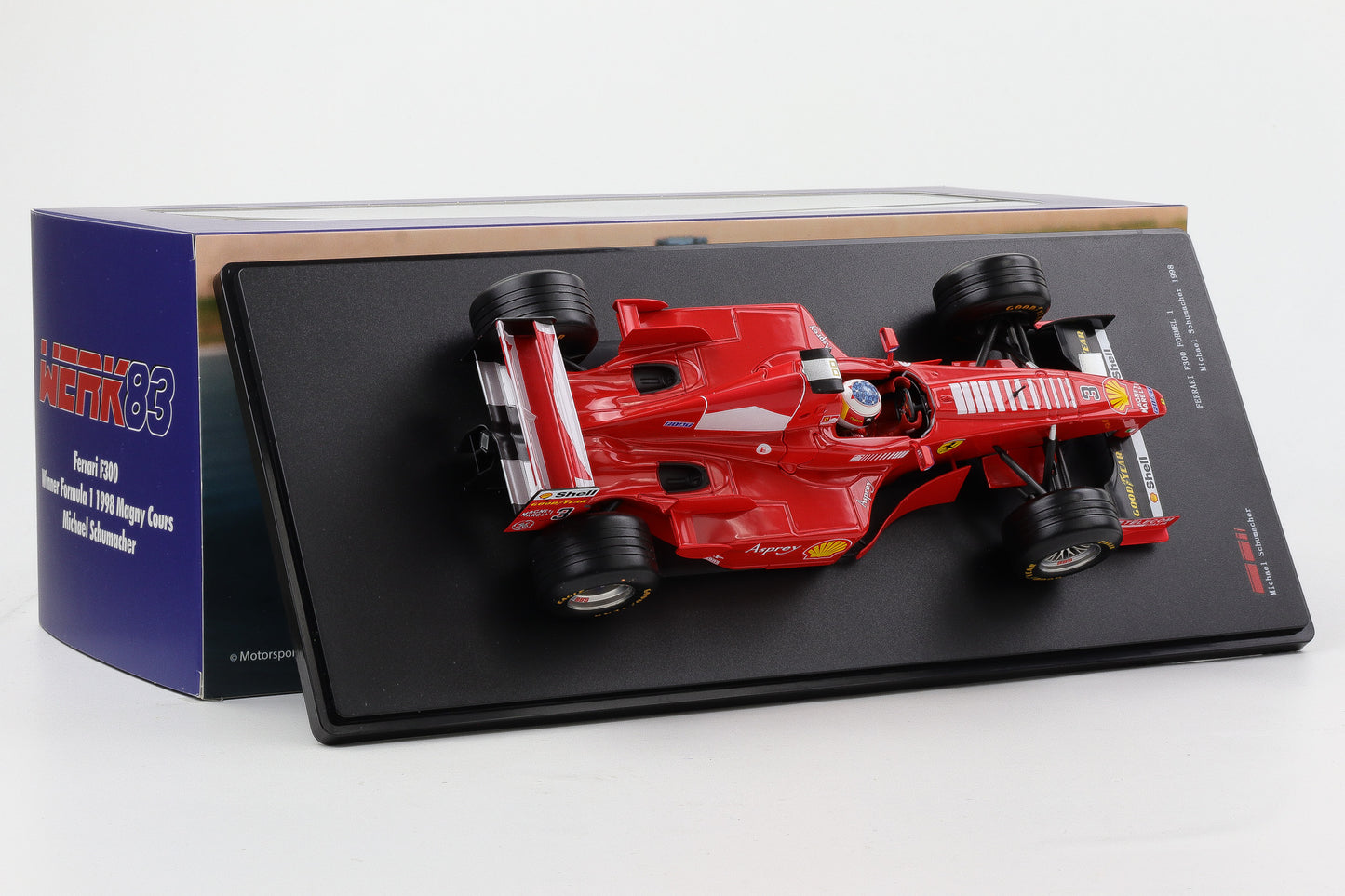 1:18 Werk83 Ferrari F300 #3 Sieger Frankreich GP Formel 1 1998 M. Schumacher