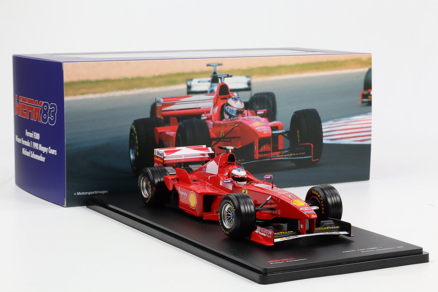 1:18 Werk83 Ferrari F300 #3 Sieger Frankreich GP Formel 1 1998 M. Schumacher