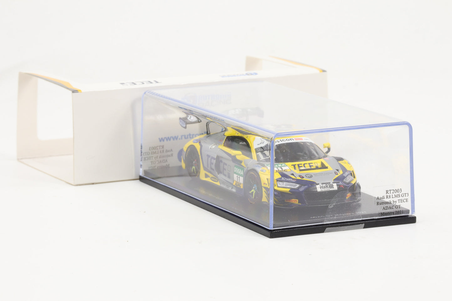 1:43 Spark Audi R8 LMS GT3 Rutronik Racing by TECE ADAC GT Masters 2021 RT2003
