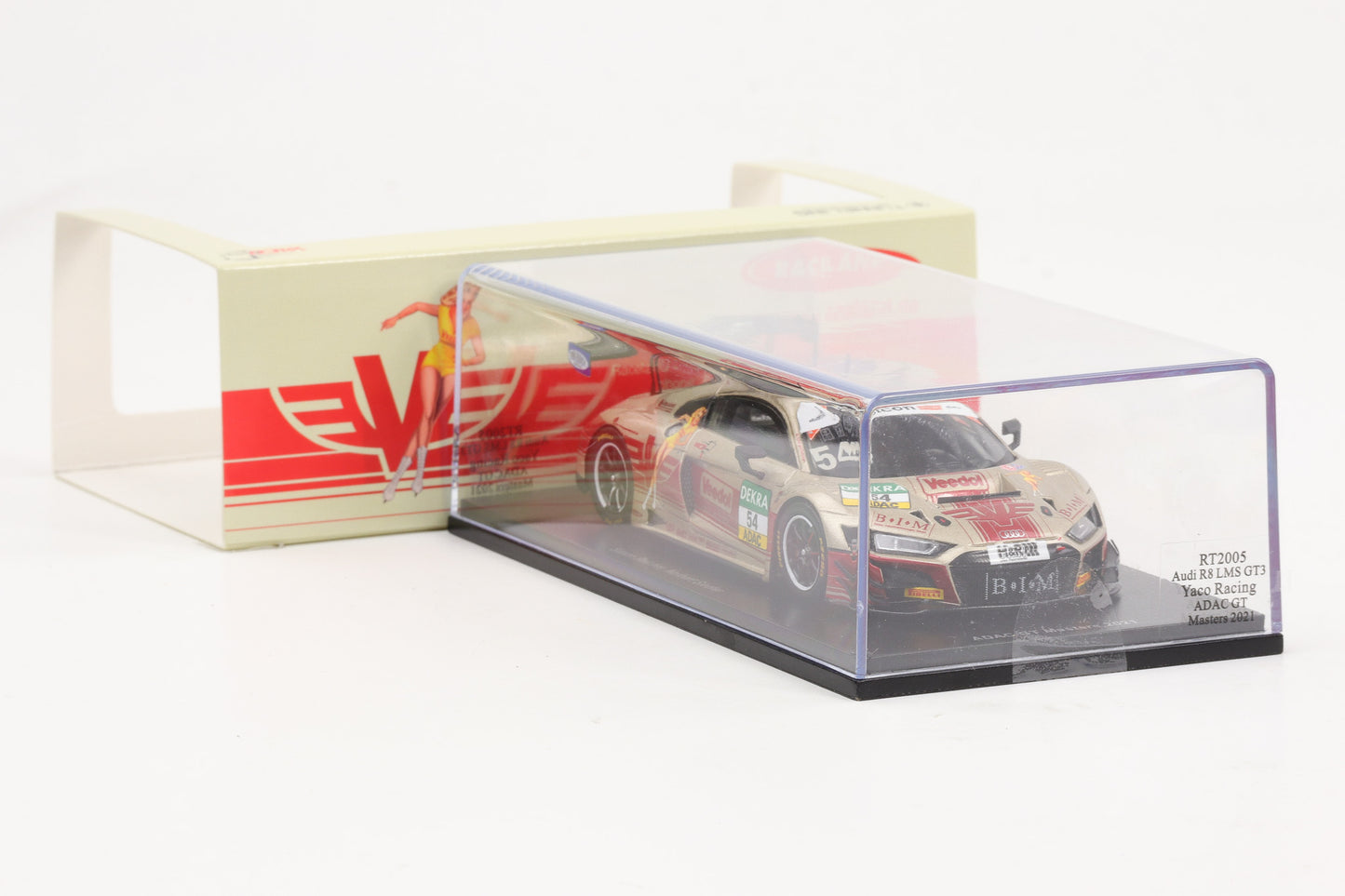 1:43 Spark Audi R8 LMS GT3 Yaco Racing Veedol ADAC GT Masters 2021 RT2005