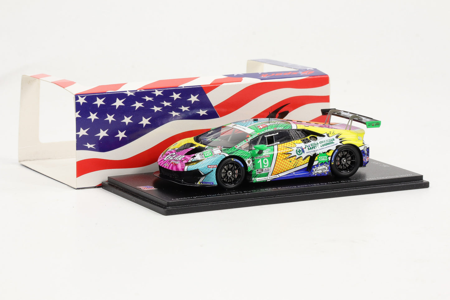 1:43 Spark Lamborghini Huracan GT3 EVO GEAR Racing GRT Grasser 24h Daytona 2020