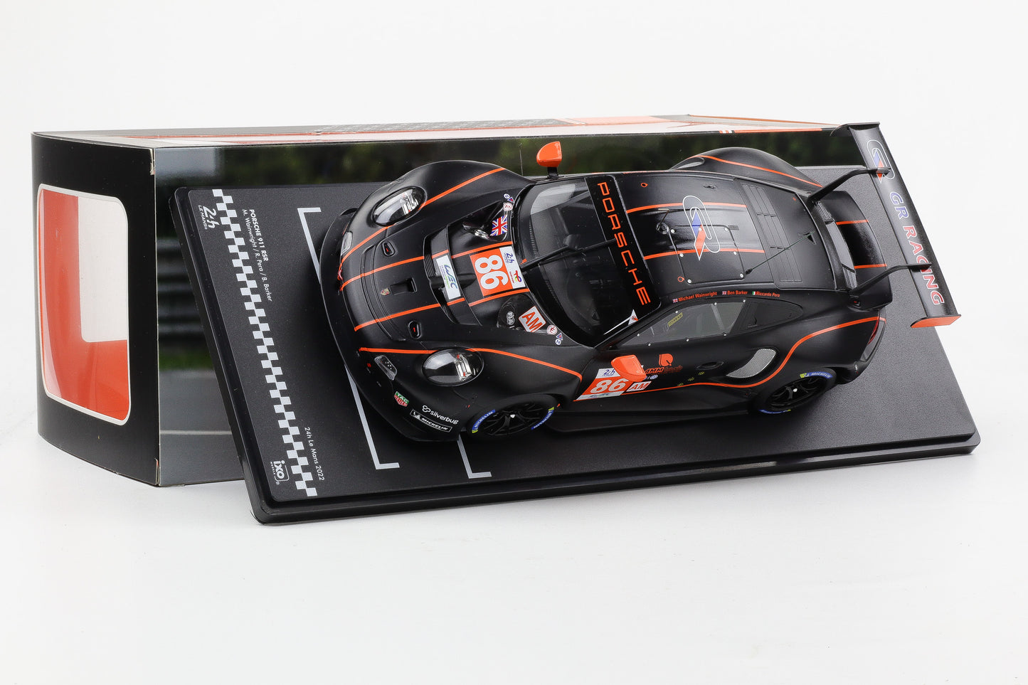 1:18 IXO Porsche 911 RSR-19 Gulf #86 24h LeMans 2022 GR Racing