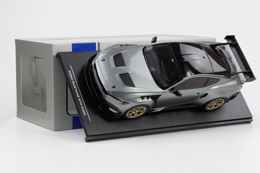 1:18 IXO Ford Mustang GTD V8 Performance Supercar 2025 silver-grey metallic diecast