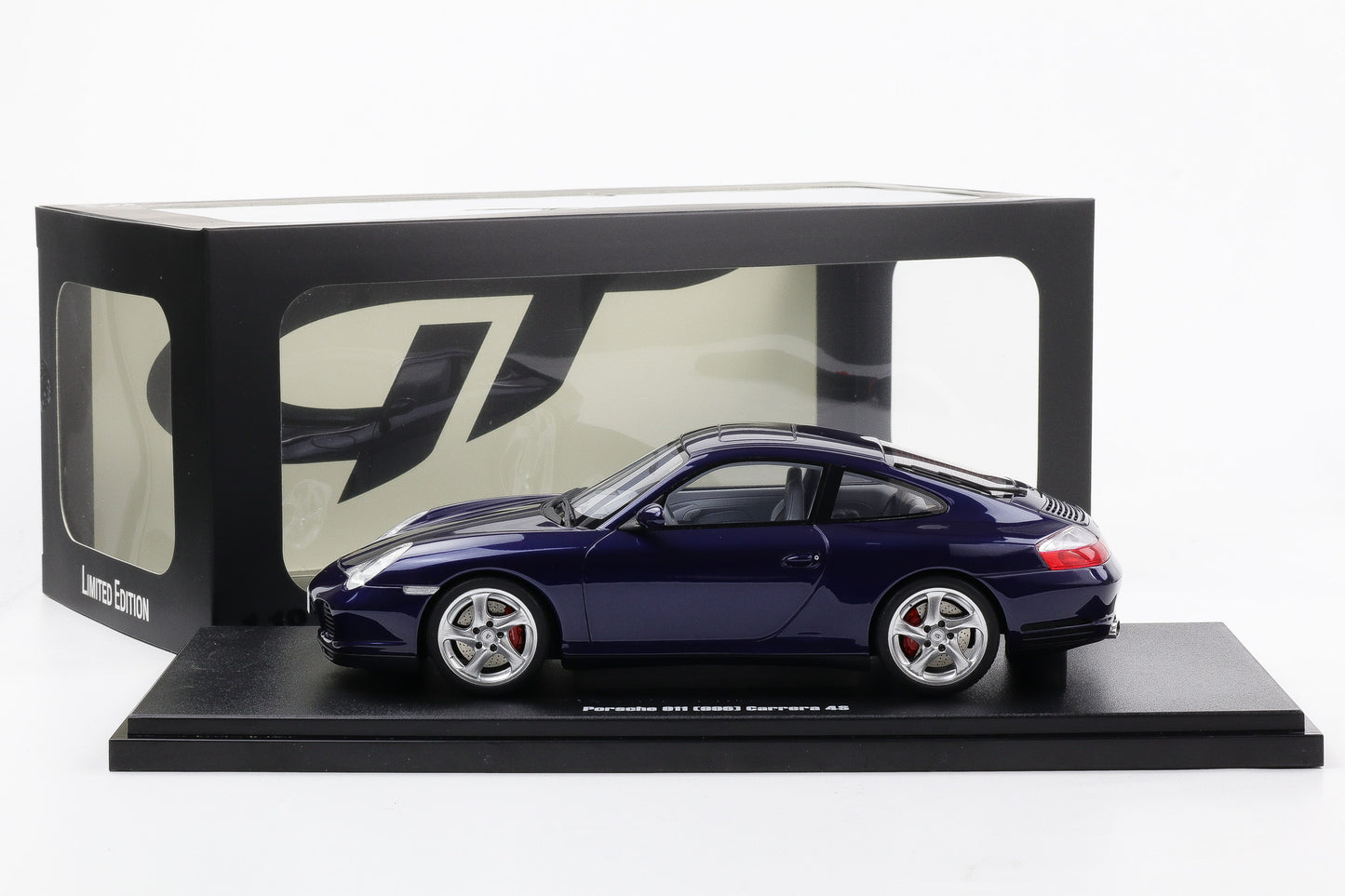 1:18 GT Spirit Porsche 911 996 4S 2002 darkblue metallic GT938