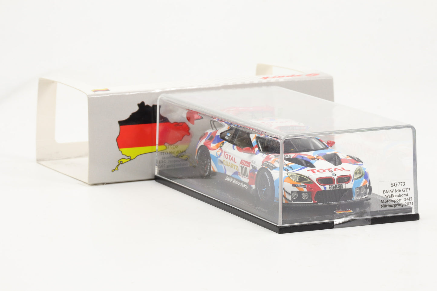 1:43 Spark BMW M6 GT3 Walkenhorst Motorsport #100 24h Nürburgring 2021 SG773