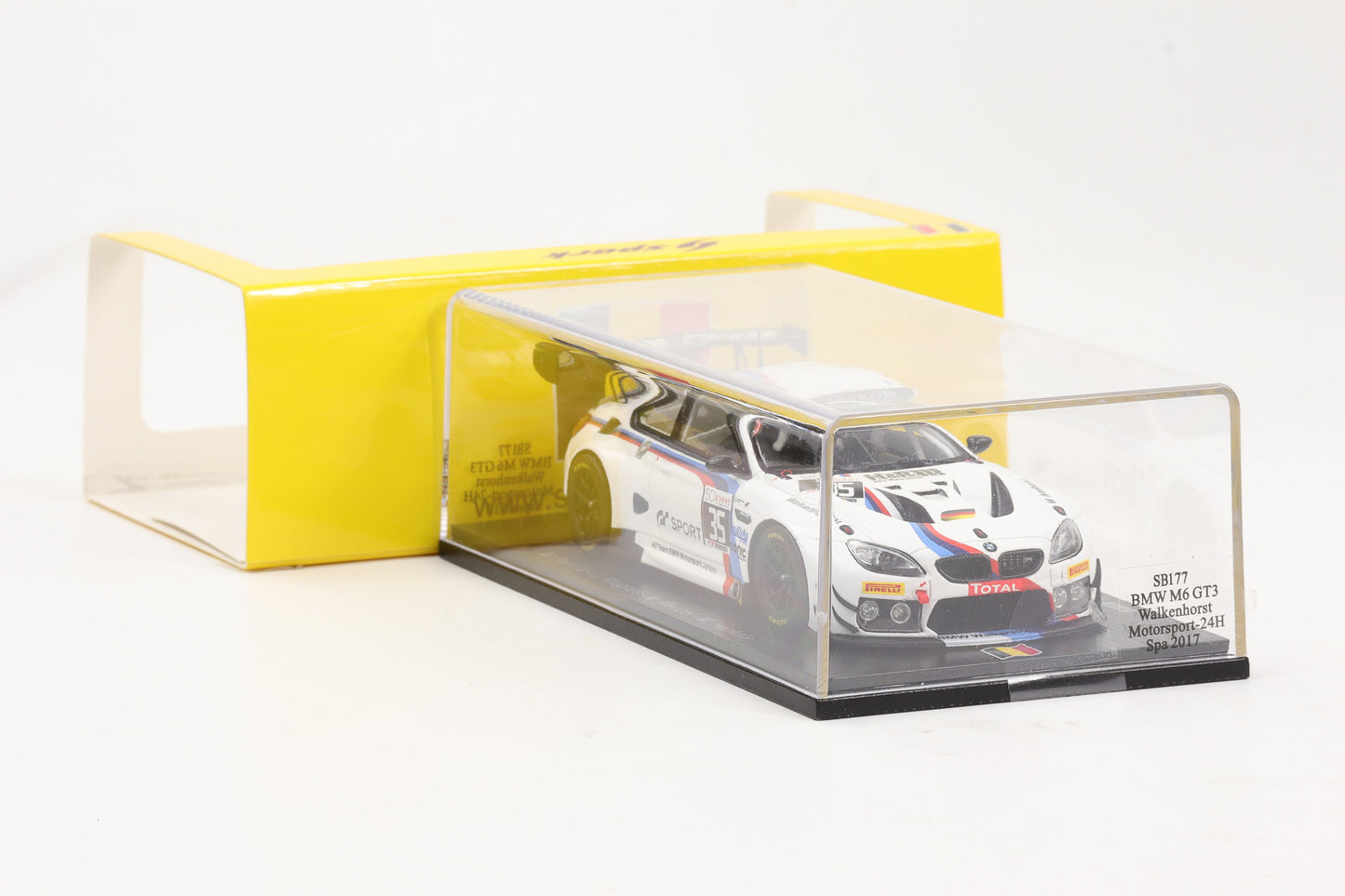 1:43 Spark BMW M6 GT3 Walkenhorst Motorsport #35 24h Spa 2017 SB177