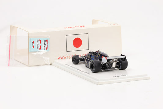 1:43 Spark Williams FW05 #21 Formel 1 Practice Japan GP 1976 Masami Kuwashima SJ020