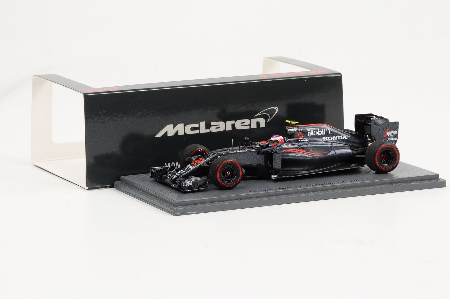 1:43 Spark McLaren MP4-31 Formel 1 Australian GP 2016 #22 Button S5012