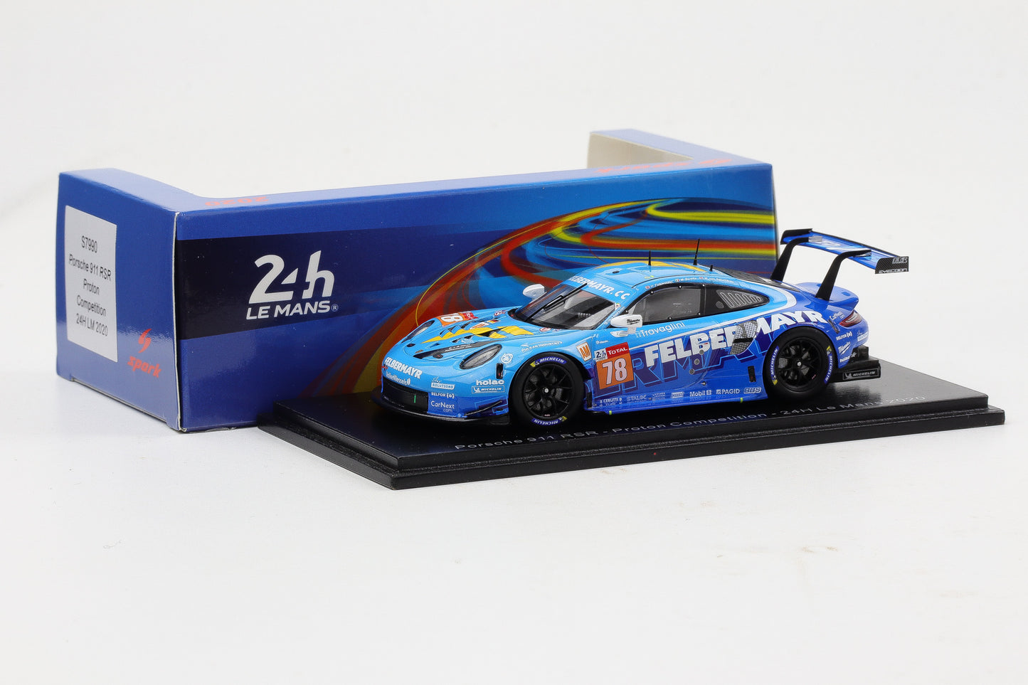 1:43 Spark Porsche 911 RSR Proton Competition #78 24h Le Mans 2020 S7990