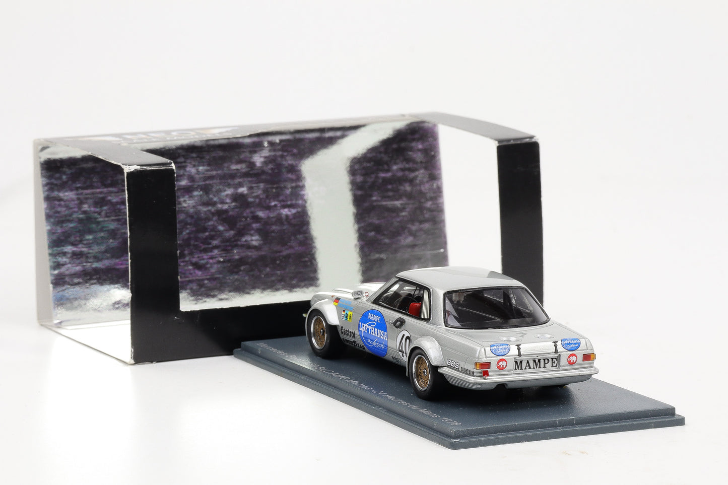 1:43 NEO Scale Models Mercedes-Benz 450 SLC AMG Mampe 24h Le Mans 1978