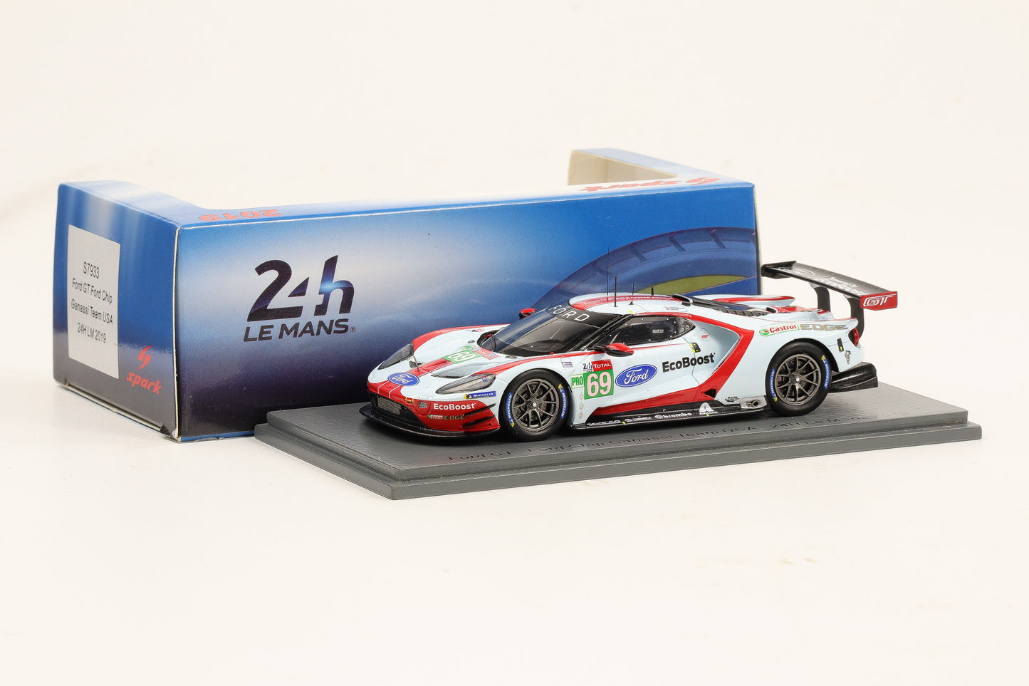 1:43 Spark Ford GT - Ford Chip Ganassi Team USA 24h #69 Le Mans 2019 S7933
