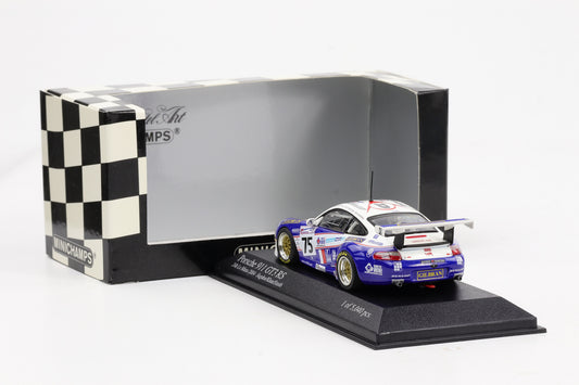 1:43 Minichamps Porsche 911 GT3 RS 24h Le Mans 2004 Perspective Racing #75