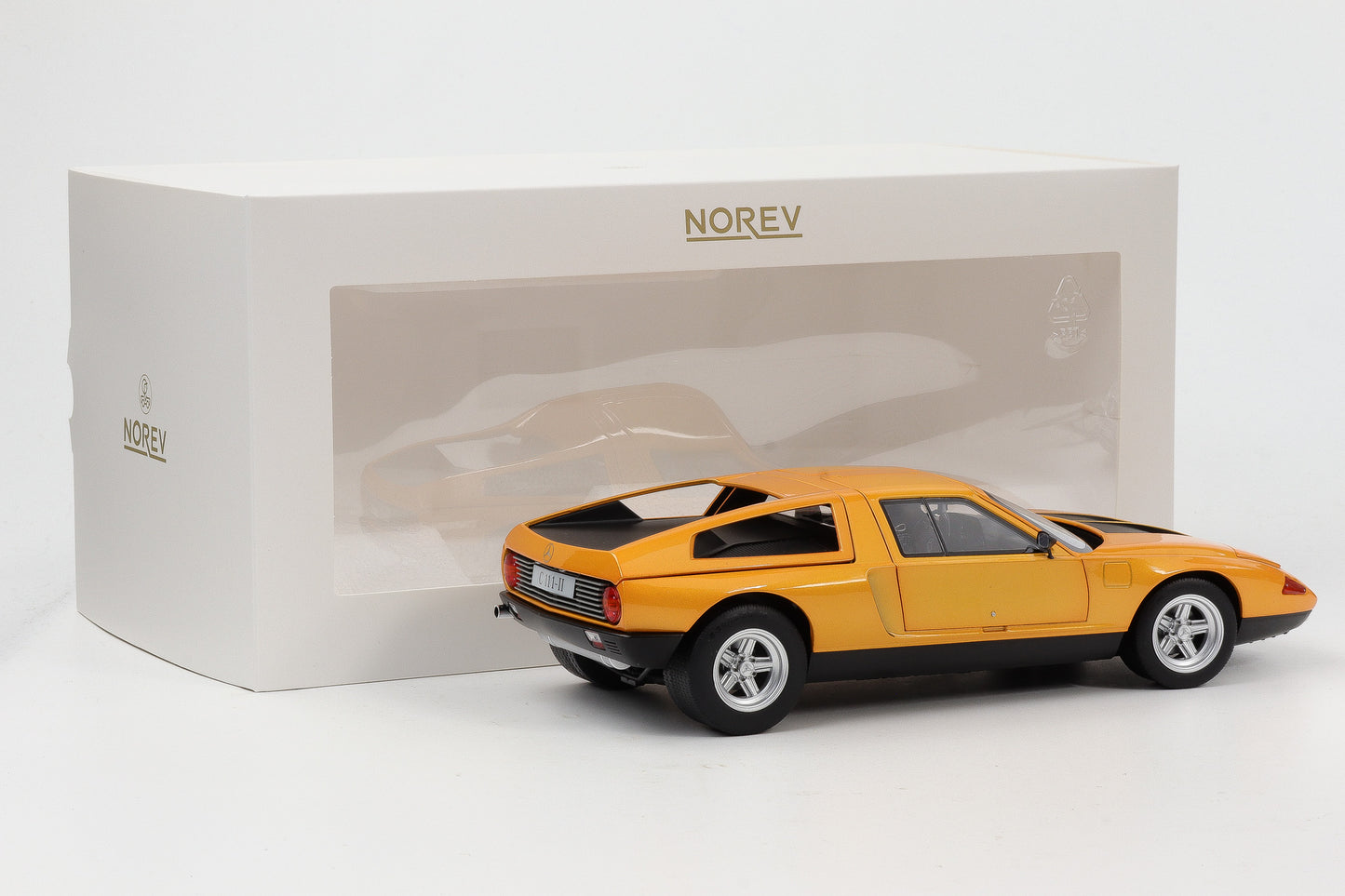 1:18 Norev Mercedes Benz C111-II Concept 1970 orange metallic 183050