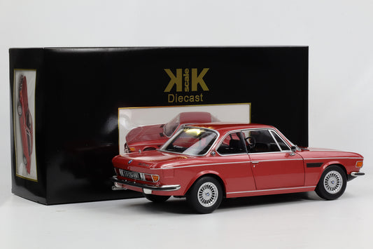 1:12 KK-Scale BMW 3.0 CSI E9 mit Alpina Felgen 1971 rotmetallic diecast