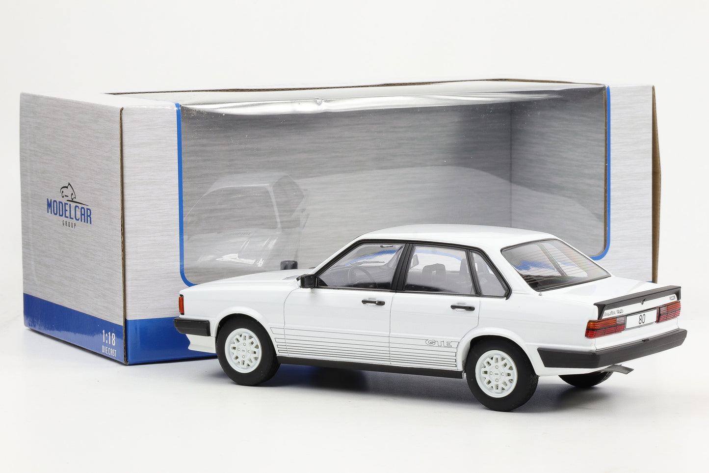 1:18 MCG Audi 80 GTE B2 1978 weiss diecast