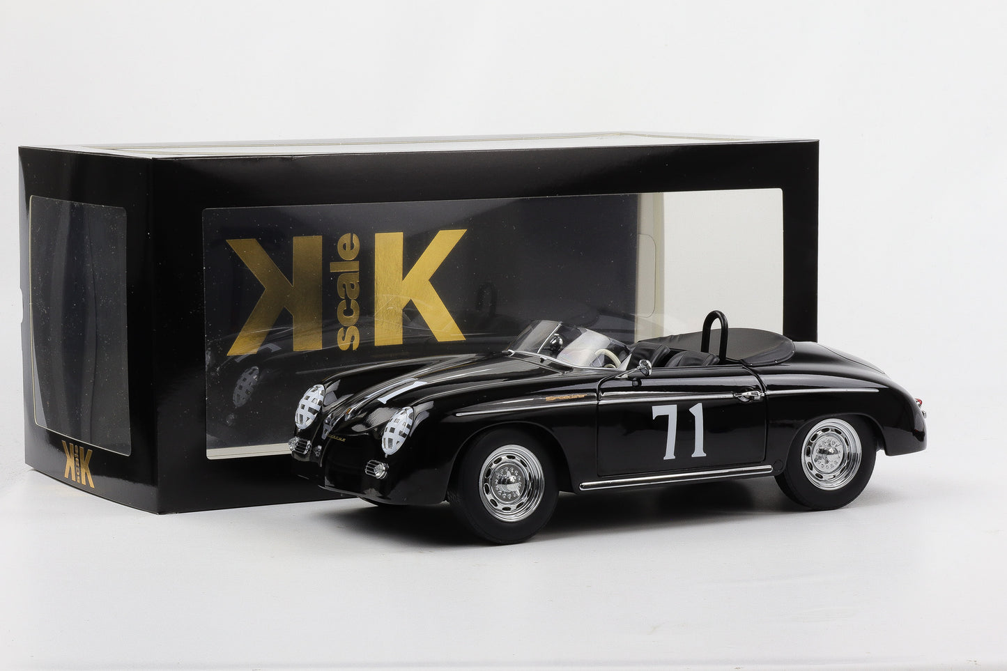 1:12 KK-Scale Porsche 356 A Speedster #71 schwarz Steve McQueen 1955