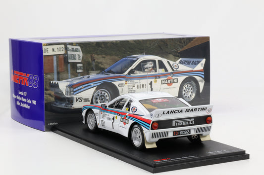 1:18 Werk83 Lancia 037 #1 Sieger Rallye Monte Carlo 1983 Röhrl Geistdörfer