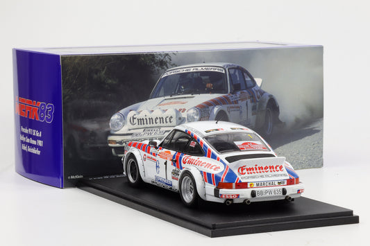 1:18 Werk83 Porsche 911 SC Gr.4 #1 Rallye San Remo 1981 Röhrl Geistdörfer