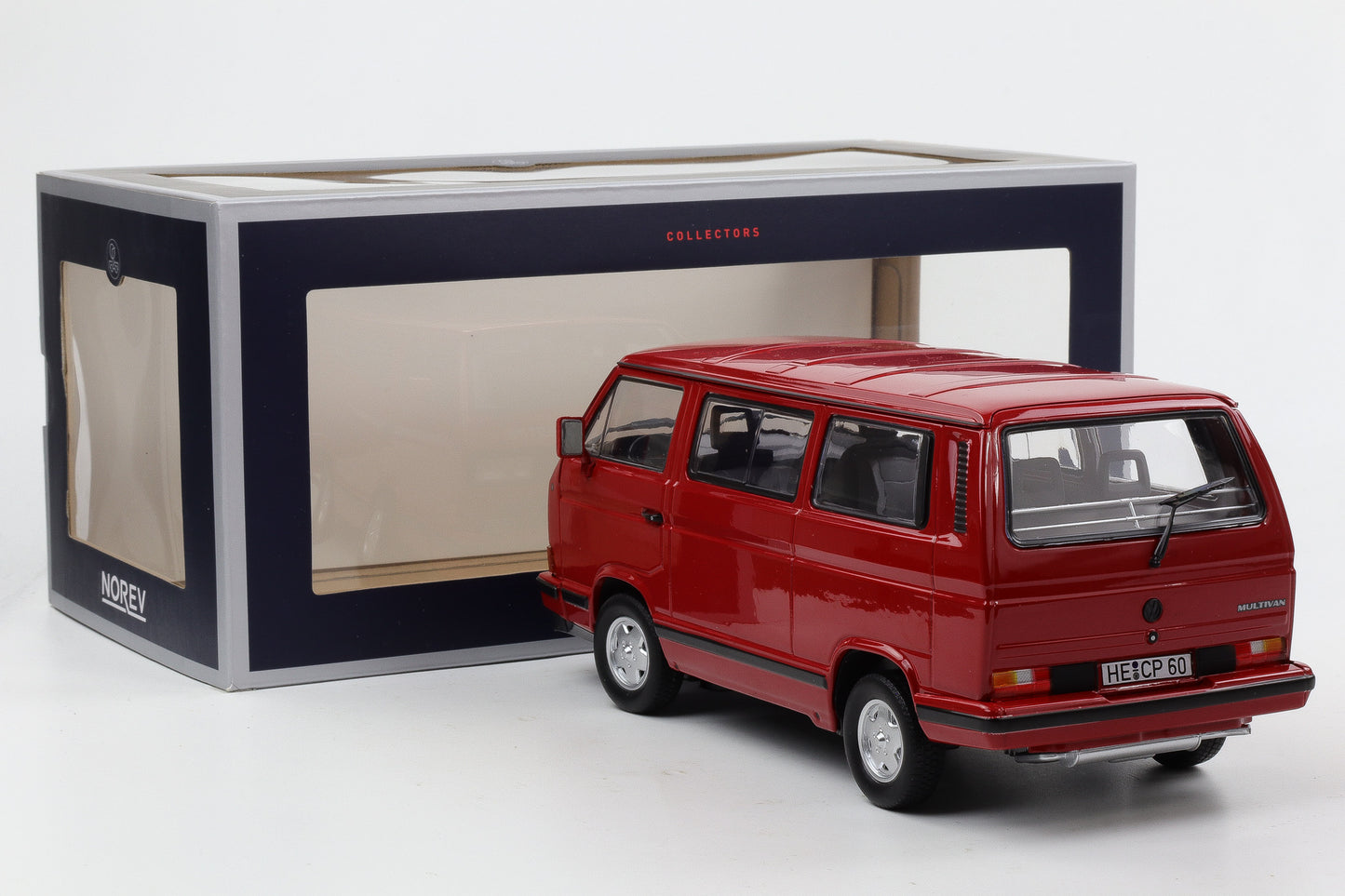 1:18 Norev VW Volkswagen Bus T3 REDSTAR Multivan 1990 limited diecast 188542