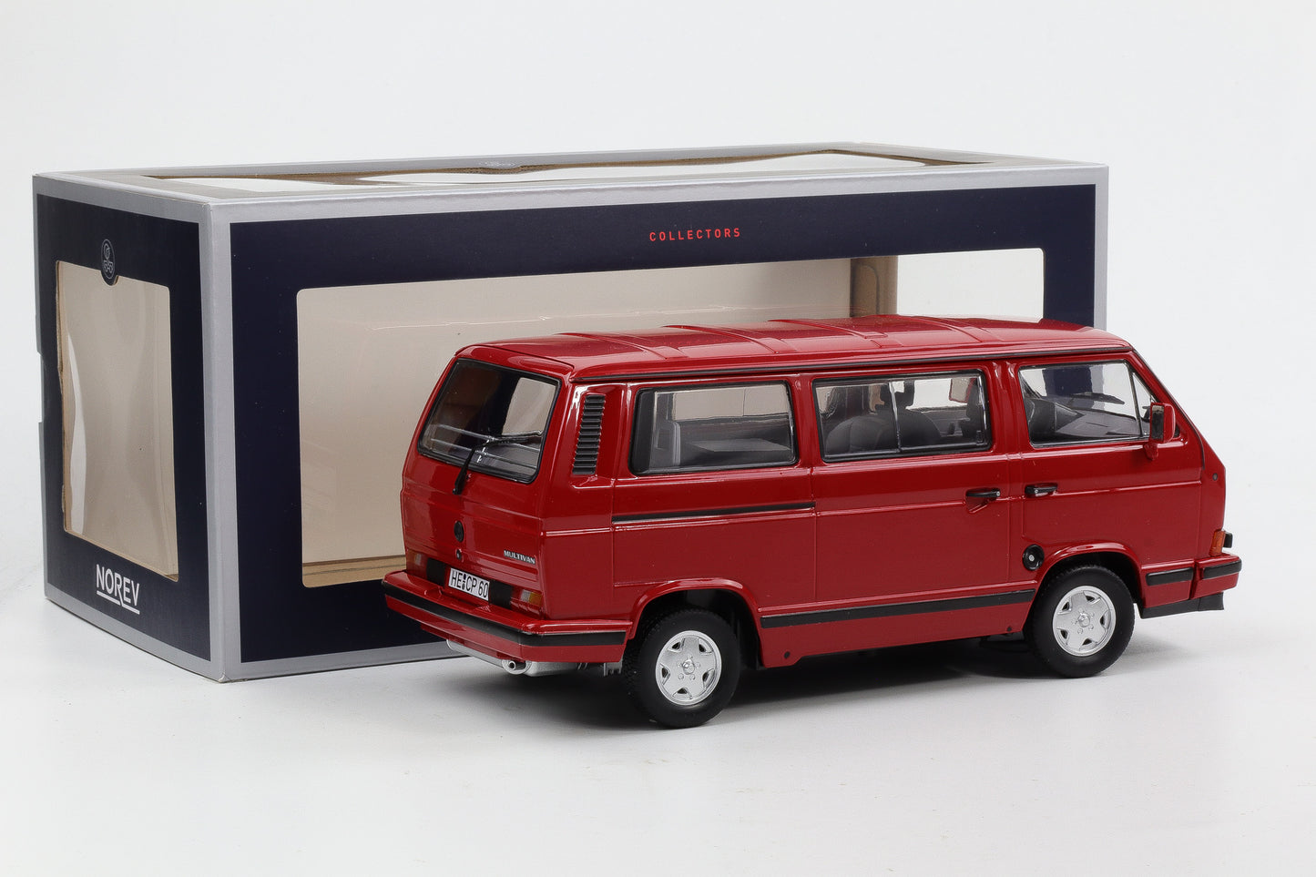 1:18 Norev VW Volkswagen Bus T3 REDSTAR Multivan 1990 limited diecast 188542