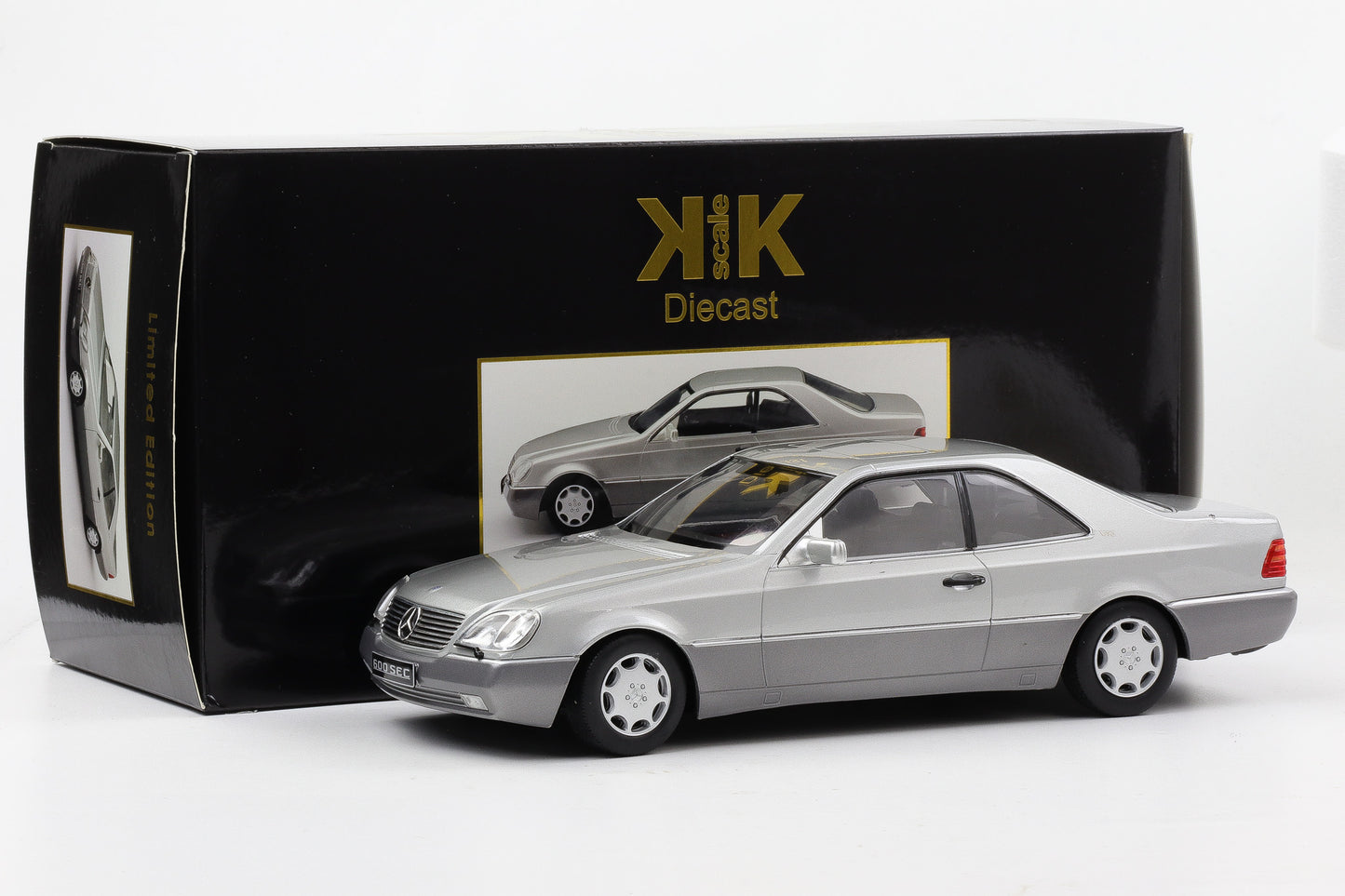 1:18 KK Scale Mercedes-Benz 600 SEC V12 C140 1992 diecast KKDC180342