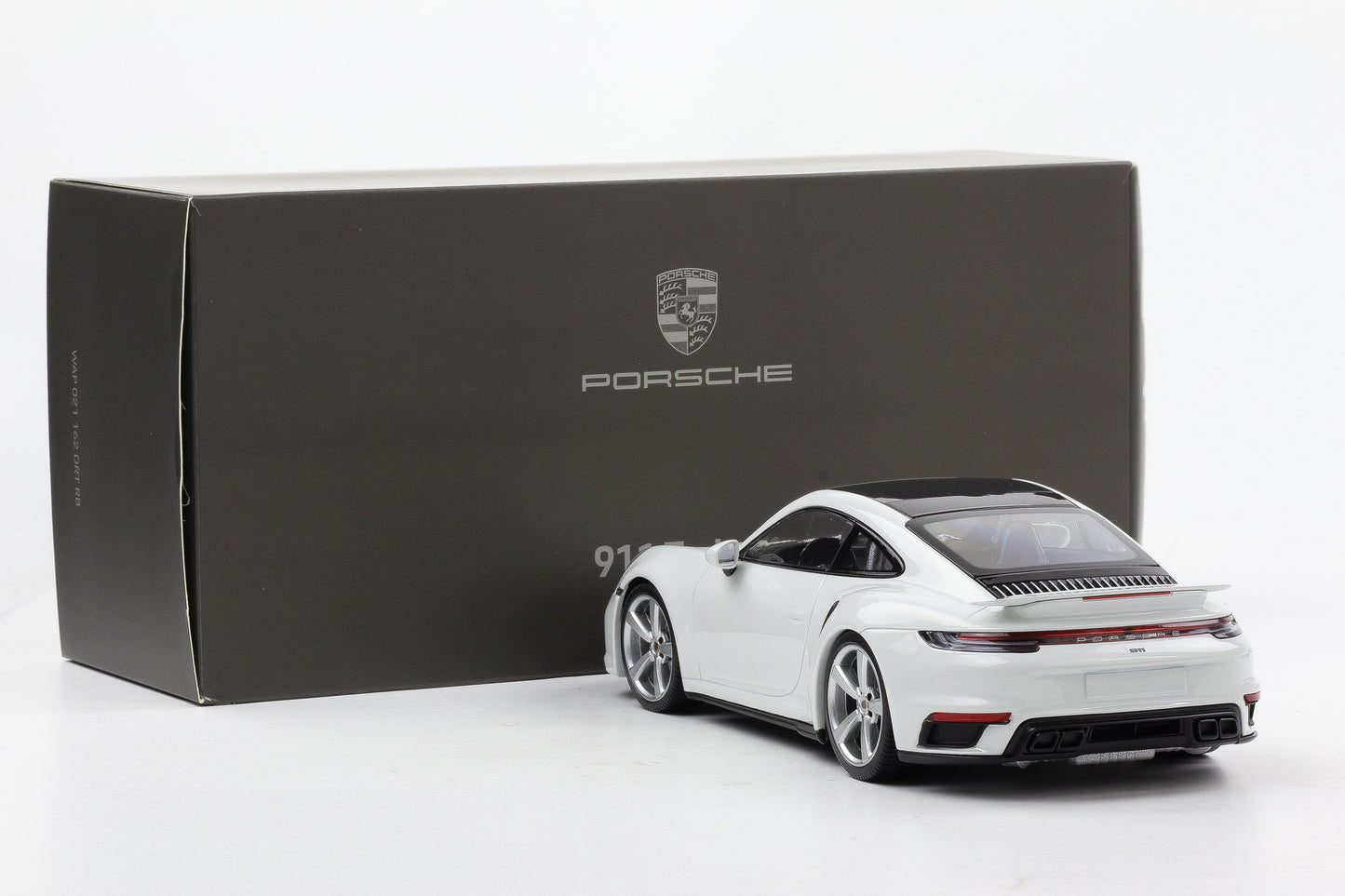 1:18 Minichamps Porsche 911 992 Turbo S Coupe weiss 2024 WAP Dealer