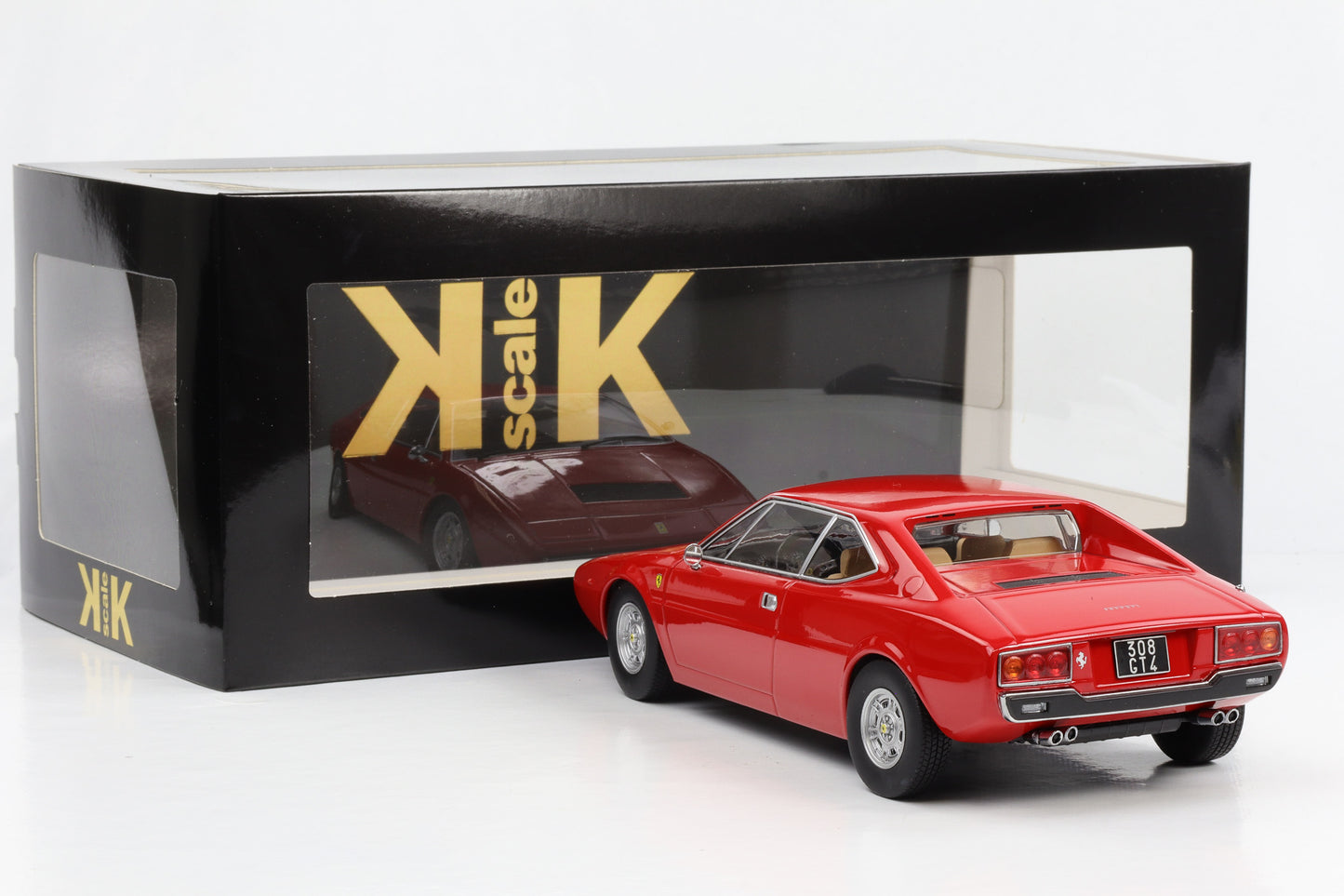 1:18 Ferrari 308 Dino GT4 1974 rot K-Scale diecast KKDC181231