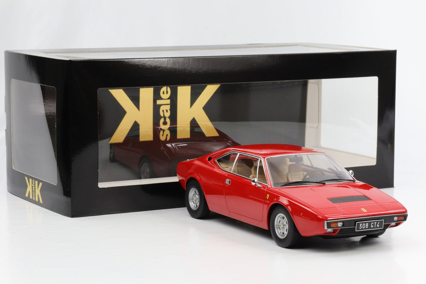 1:18 Ferrari 308 Dino GT4 1974 rot K-Scale diecast KKDC181231
