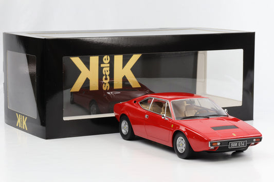 1:18 Ferrari 308 Dino GT4 1974 rot K-Scale diecast KKDC181231