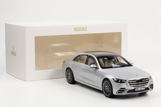 1:18 Norev Mercedes-Benz S-Klasse AMG Line W223 2021 brillantsilber 183805