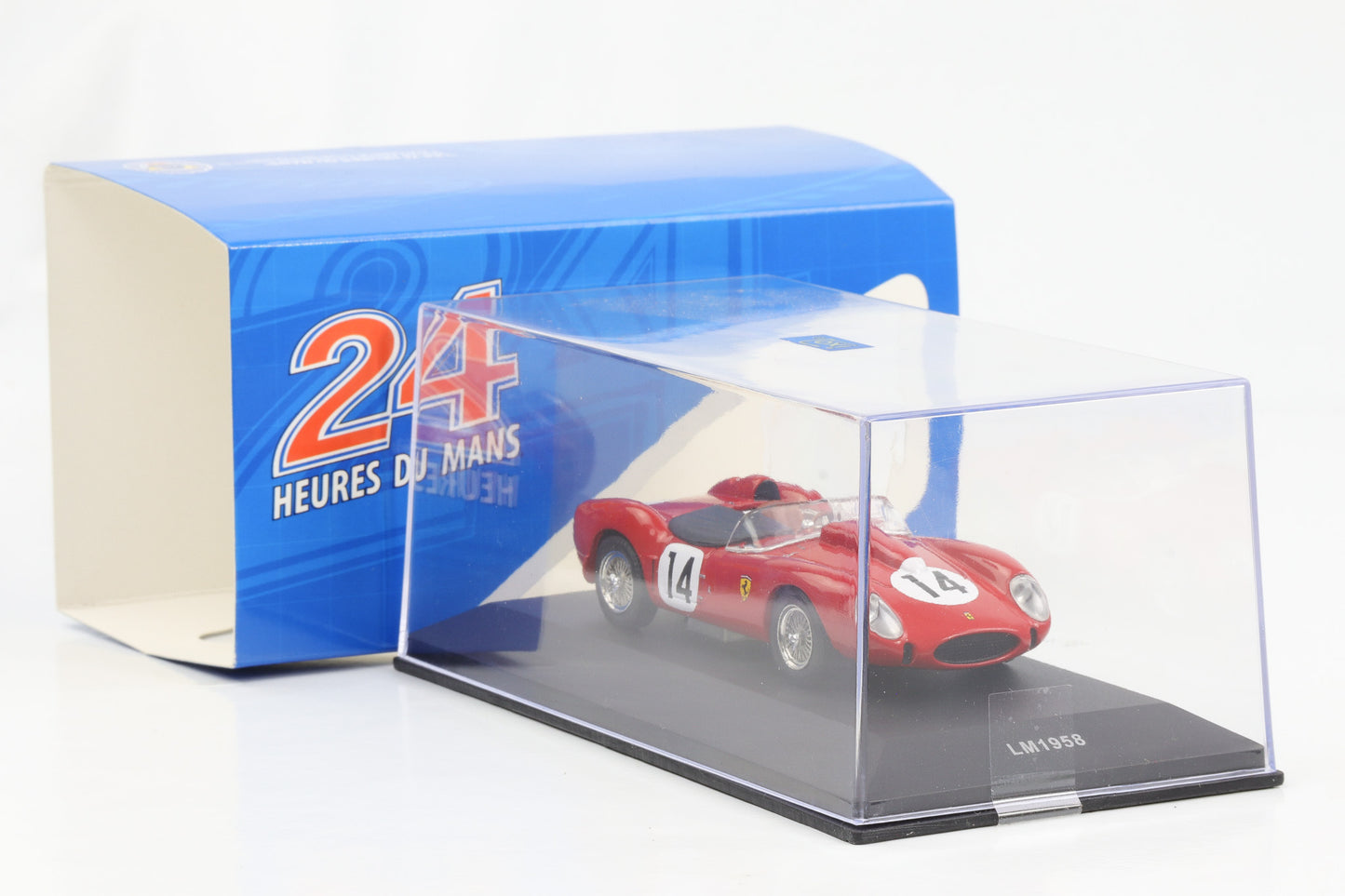 1:43 Ferrari 250 Testa Rossa #14 Winner 24h Le Mans 1958 O. Gendebien, P. Hill IXO