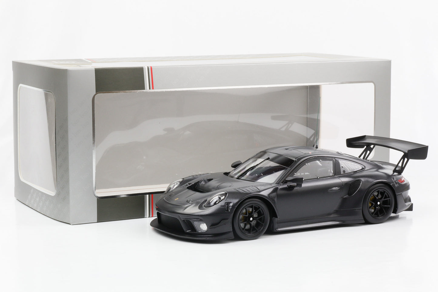1:18 Porsche 911 GT3 R 2019 Plain Body Version carbon schwarz IXO diecast