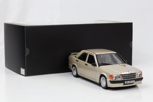 1:18 Norev Mercedes-Benz 190E W201 2.3-16V Rauchsilber Dealer B66040664