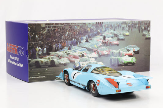1:18 Porsche 917 LH Gulf #1 Presse Version 1969 WERK83 diecast