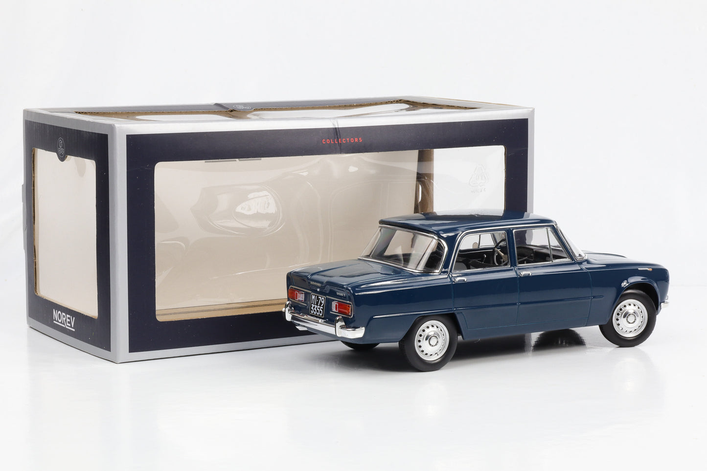 1:18 Alfa Romeo Giulia ti 1964 petrol blue Norev 187971 diecast