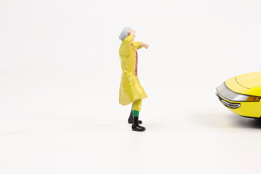 1:18 Triple9 Figur Dr. Emmett Brown Back to the Future Movie Diorama Figuren