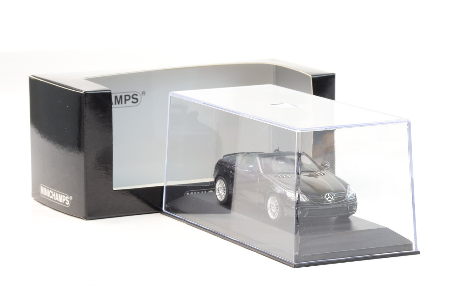 1:43 Minichamps Mercedes-Benz SLK 55 AMG R171 2005 Black 400 033171