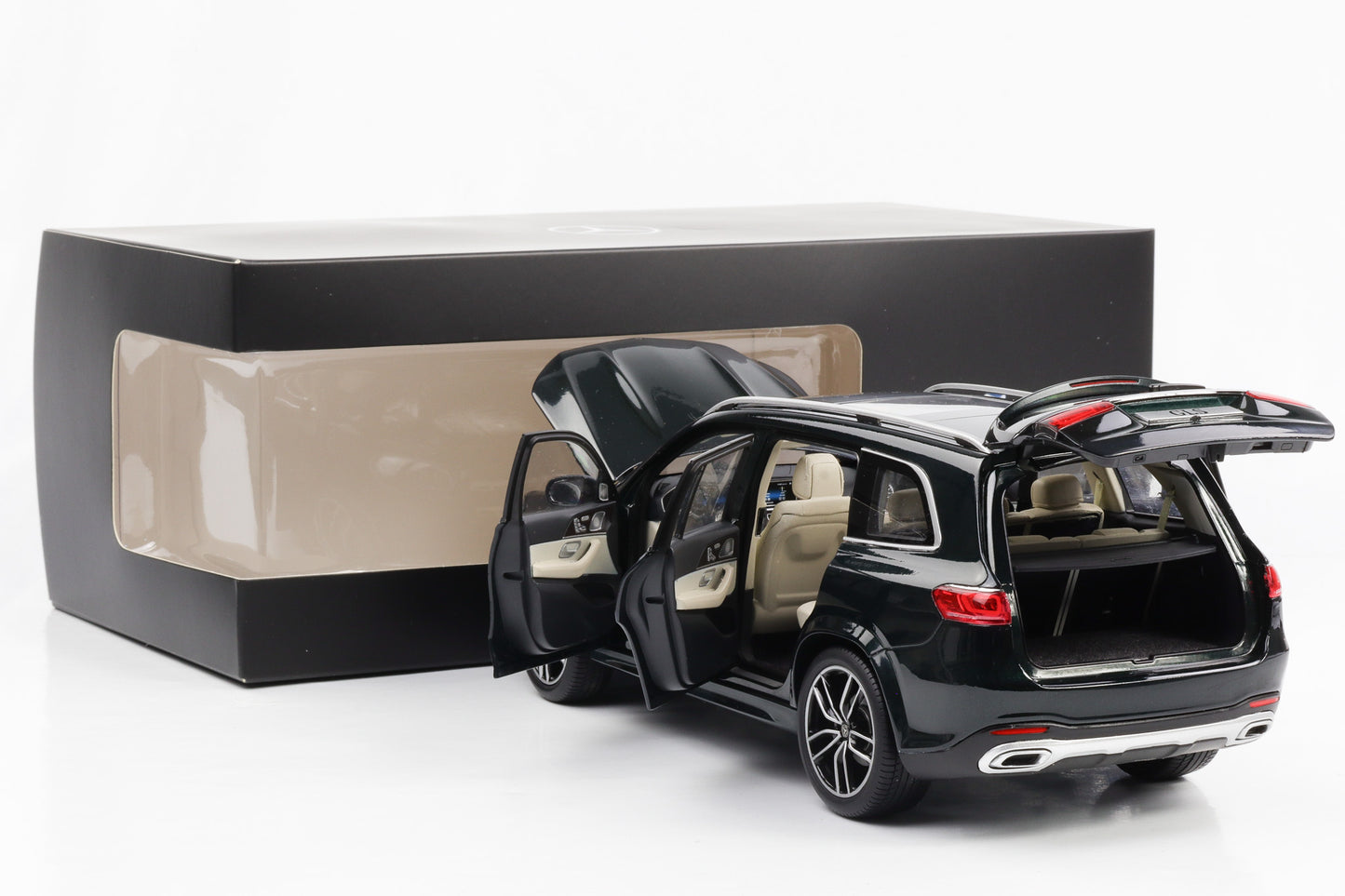 1:18 Mercedes-Benz GLS SUV AMG Line X167 smaragdgrün Paragon DEALER