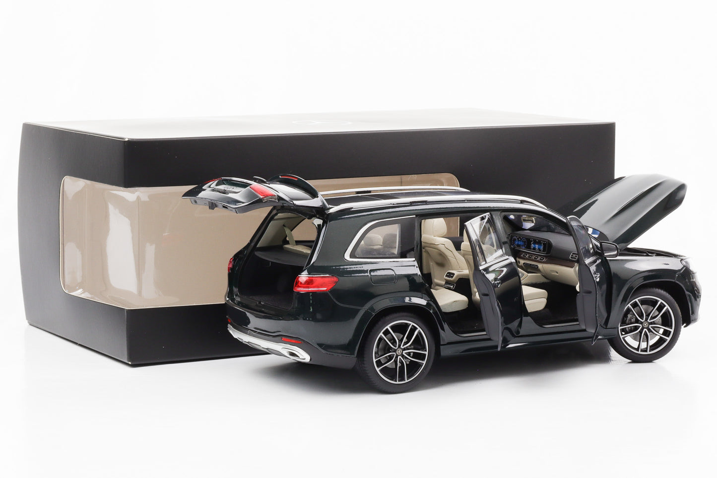 1:18 Mercedes-Benz GLS SUV AMG Line X167 smaragdgrün Paragon DEALER