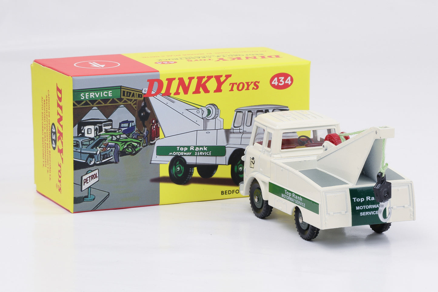 Dinky Toys Atlas Lastwagen Bedford Crash Truck Abschleppwagen 434 Repro