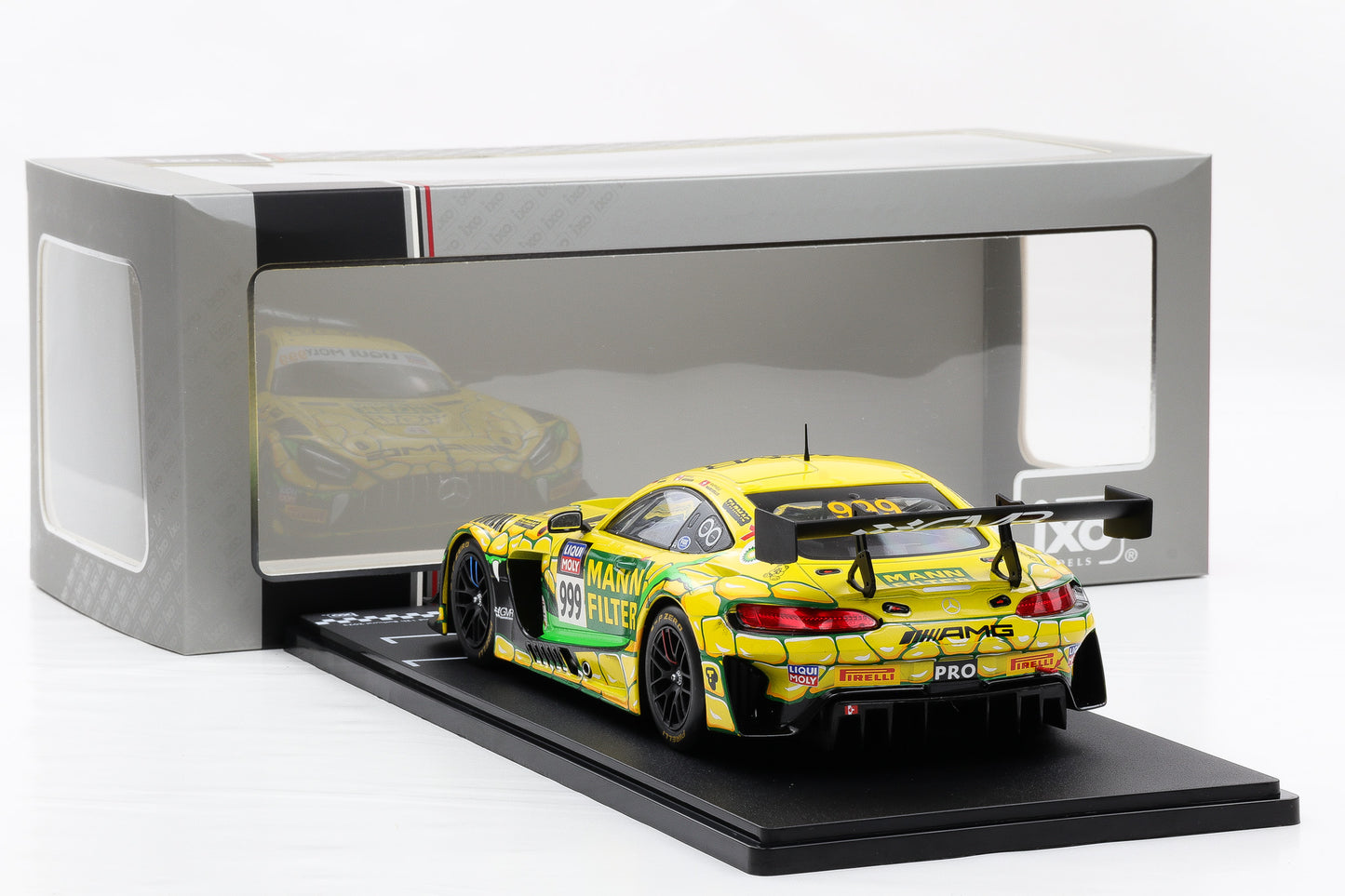 1:18 IXO Mercedes-AMG GT3 Evo #999 Mamba MANN 3rd 12h Bathurst 2023
