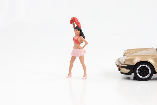 1:24 American Diorama Figur Grid-Girl Gabriella Figuren 24 Series 2 #2