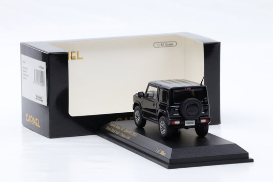 1:43 Carnel by Kyosho Suzuki Jimny XC JB74W 2018 Bluish Black Pearl