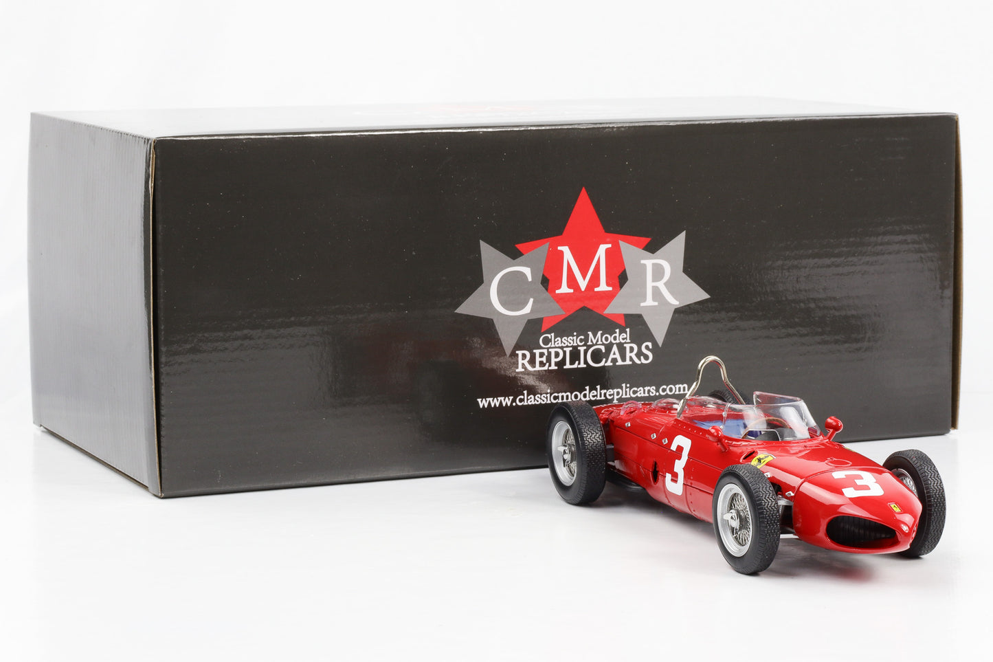 1:18 Ferrari 156 Sharknose #3 Sieger Niederlande GP 1961 F1 Graf B. v. Trips CMR 167